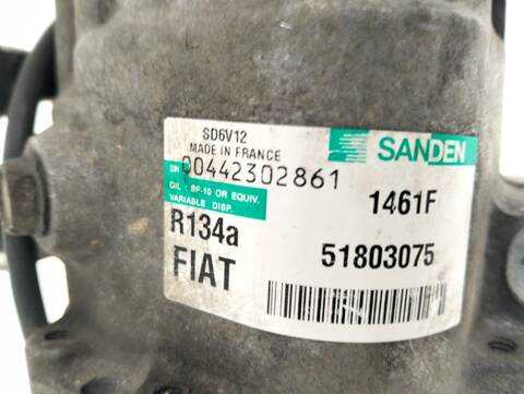 Foto 3ª: Compresor Aire Acondicionado Fiat Punto 1.3 JTD CAT 69CV (2003)
