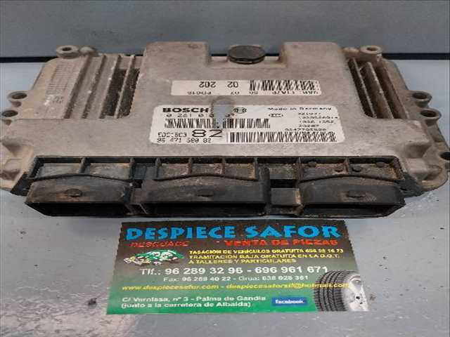 Foto 1ª: Centralita Motor ECU Peugeot 206 1.4 D (2002)