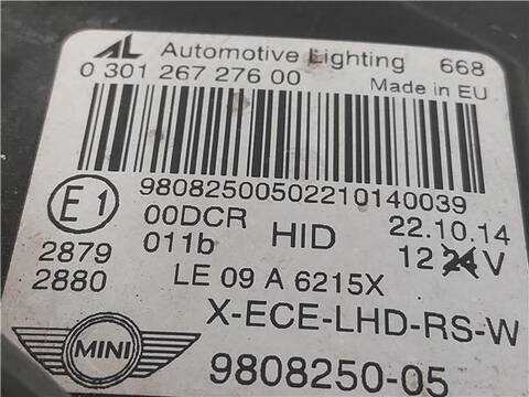 Foto 3ª: Faro Derecho Mini Countryman 2.0 COOPER D ALL4 111CV 82KW [N47 C20 A] (2014)