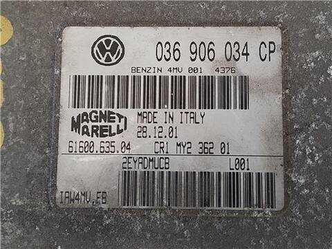 Foto 3ª: Centralita Motor ECU Seat Leon 1.6 16 V 105CV 77KW [AZD] (2002)