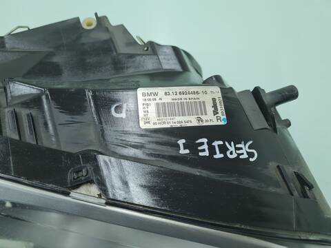 Foto 2ª: Faro Derecho Bmw Serie 1 114 120I BERLINA 150CV 110KW [N46B20] (2006)