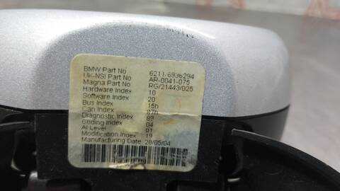 Foto 3ª: Cuadro de Instrumentos Bmw Mini COOPER 116CV 85KW [W10B16A] (2004)