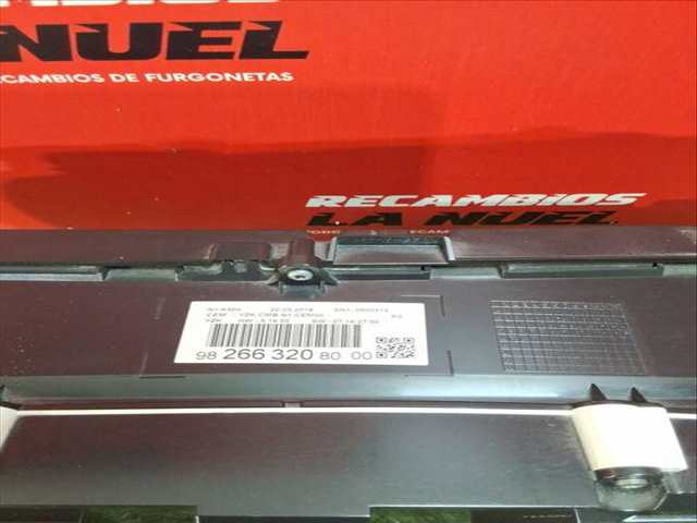 Foto 4ª: Cuadro de Instrumentos Citroen Jumpy 1.5 BLUEHDI 120 120CV 88KW FURGONETA [YH01 (DV5RUC)] (2020)