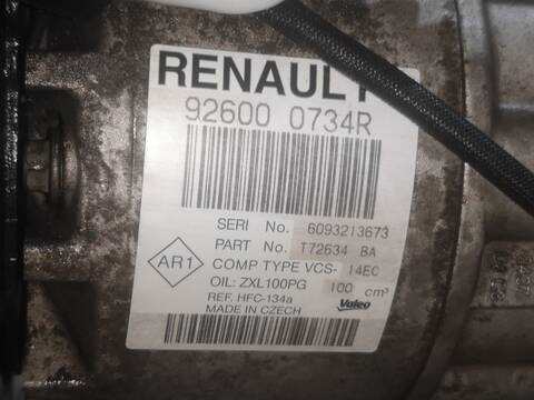 Foto 2ª: Compresor Aire Acondicionado Renault Clio H4B408 (2015)