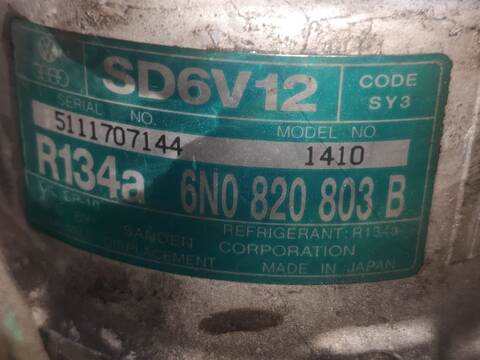 Compresor Aire Acondicionado Volkswagen Polo ANX BERLINA