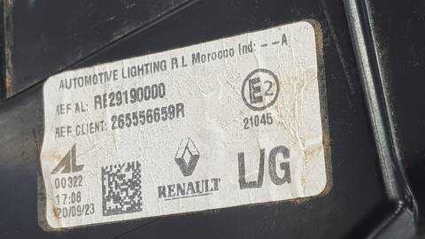 Foto 2ª: Piloto Trasero Izquierdo Renault Austral TECHNO ESPRIT ALPINE