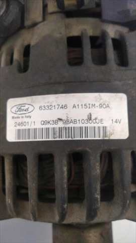 Foto 4ª: Alternador Ford Focus 1.8 D [D/C9DB] (2001)