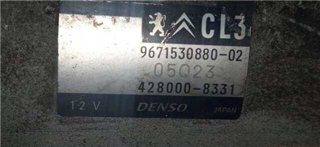 Foto 2ª: Motor de Arranque Citroen C3 1.0 ATTRACTION [1.0 LTR. - 50 KW VTI] [ZM01]