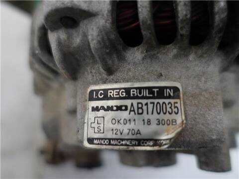 Alternador Kia Sportage 2.0 I 16V 4WD 128CV 94KW