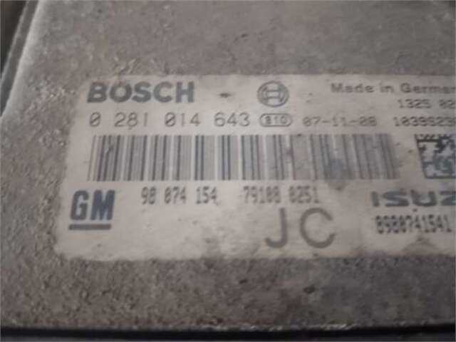Foto 2ª: Centralita Motor ECU Opel Astra 1.7 CDTI [Z 17 DTH]