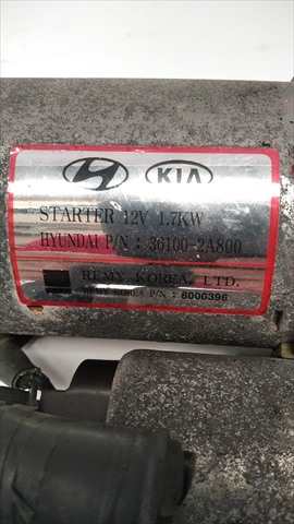 Foto 2ª: Motor de Arranque Hyundai ix35 1.7 D [D4FD] (2011)