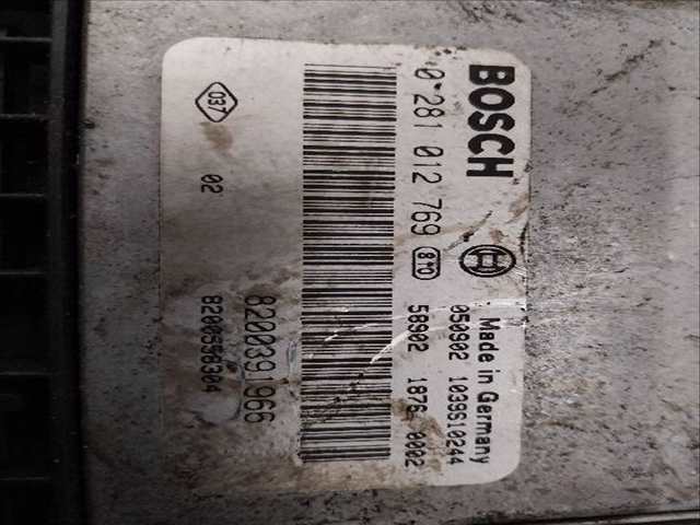 Foto 2ª: Centralita Motor ECU Renault Scenic 1.9 D D-F9Q Q7 (2003)
