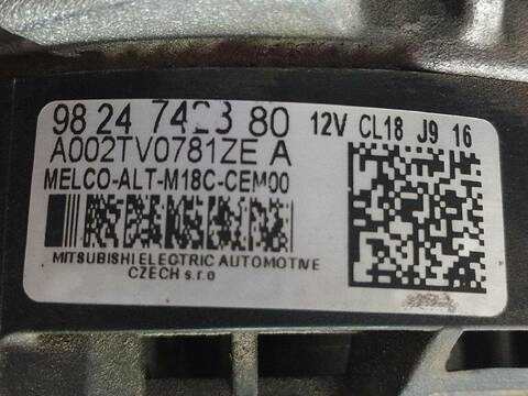 Foto 3ª: Alternador Opel Grandland 1.5 TURBO D 75) (2017)