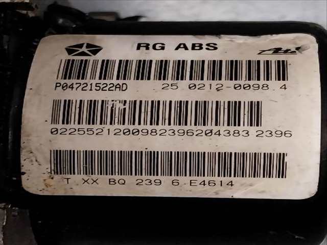 Foto 2ª: Abs Chrysler Voyager 2.5 D [2.5L] (2022)