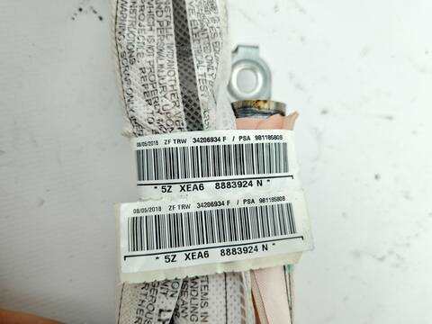 Foto 4ª: Airbag Cortina Delantero Izquierdo Citroen C3 FEEL 82CV 60KW [HM01] (2018)