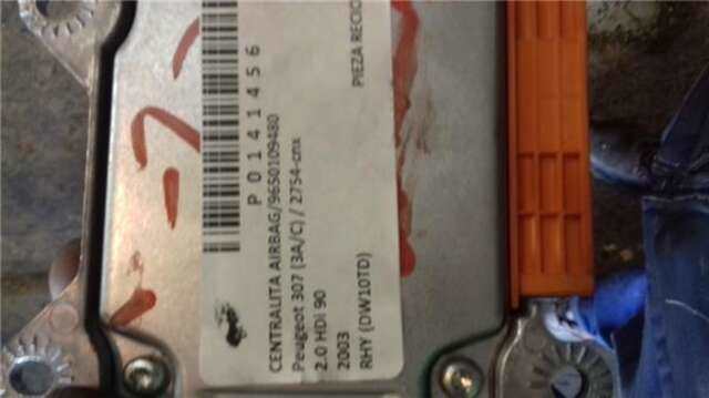 Foto 2ª: Centralita Airbag Peugeot 307 2.0 HDI 90 [RHY (DW10TD)]