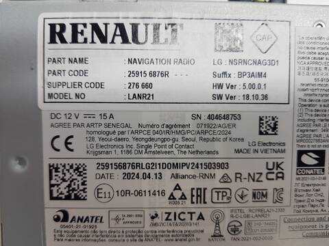 Foto 2ª: Centralita Motor ECU Renault Clio SIN DEFINIR