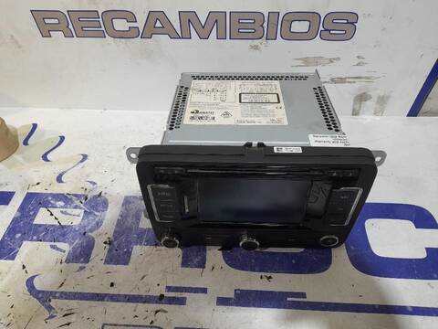 Foto 2ª: Sistema Audio Radio CD Skoda Spaceback 1.6 TDI 90CV [D/ CAY] (2013)