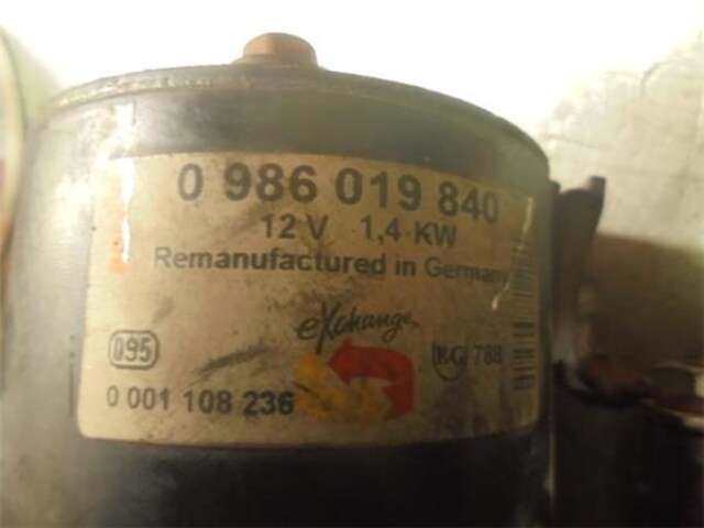 Foto 3ª: Motor de Arranque Opel Astra 2.2 16V EDITION [2.2 LTR. - 108 KW 16V CAT (Z 22 SE)]