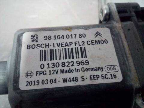 Foto 3ª: Elevalunas Eléctrico Delantero Izquierdo Peugeot 208 VERSION INDEFINIDA