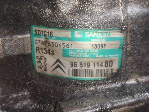 Compresor Aire Acondicionado Peugeot 307 9HY