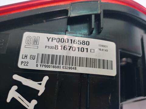 Foto 3ª: Piloto Portón Izquierdo Opel Grandland OPEL 2020 131CV 96KW (2021)