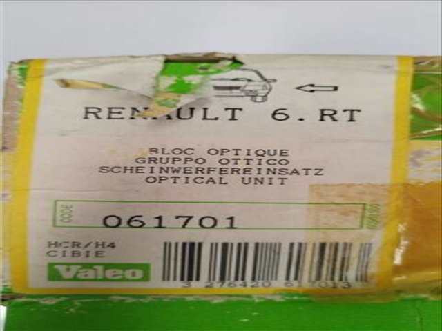 Foto 2ª: Faro Izquierdo Renault 6 VERSION INDEFINIDA