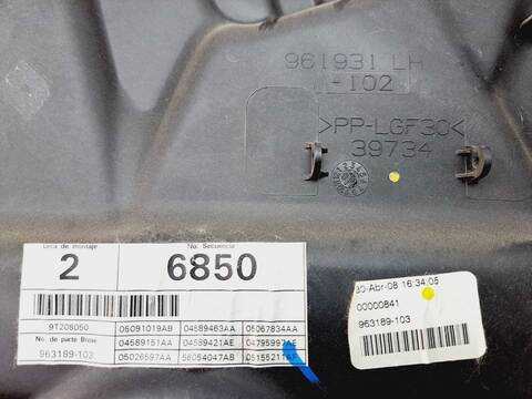 Foto 2ª: Elevalunas Eléctrico Delantero Izquierdo Dodge Journey G SE [BWD] (2009)