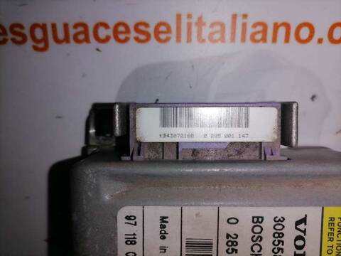 Foto 3ª: Centralita Airbag Volvo S40 TD BERLINA 90CV 66KW [D4192T] (1997)