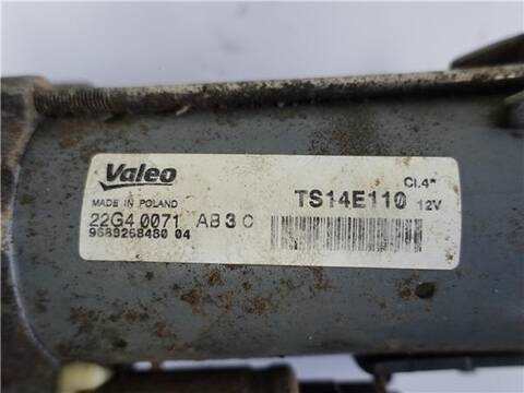 Foto 3ª: Motor de Arranque Citroen Berlingo 1.6 HDI 90 90CV 66KW [9HX (DV6ATED4)] (2007)