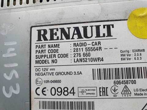 Foto 3ª: Sistema GPS Renault Clio BUSINESS 73CV 54KW [D4FD740] (2016)