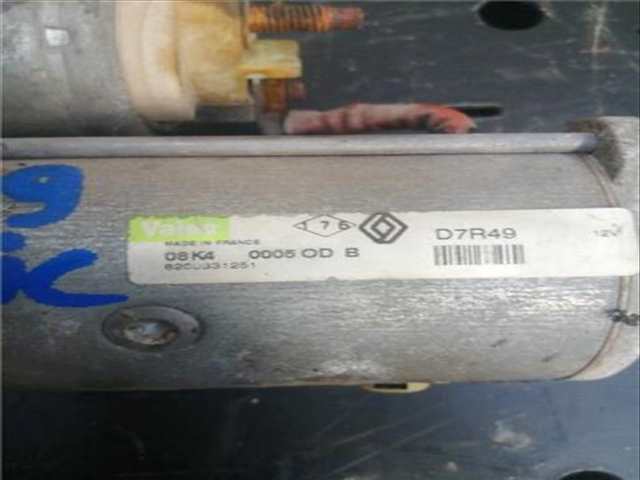 Foto 4ª: Motor de Arranque Renault Scenic 1.9 DYNAMIQUE [1 9 LTR. - 81 KW DCI DIESEL FAP CAT] 110CV JM) 2003 )