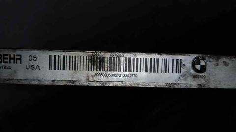 Foto 3ª: Radiador Calefaccion A.A. Bmw X5 XDRIVE30D 235CV 173KW [306D3] (2008)