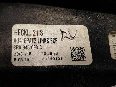 Foto 4ª: Piloto Trasero Izquierdo Audi Q5 2.0 TDI QUATTRO 177CV 130KW [CGLC] (2015)
