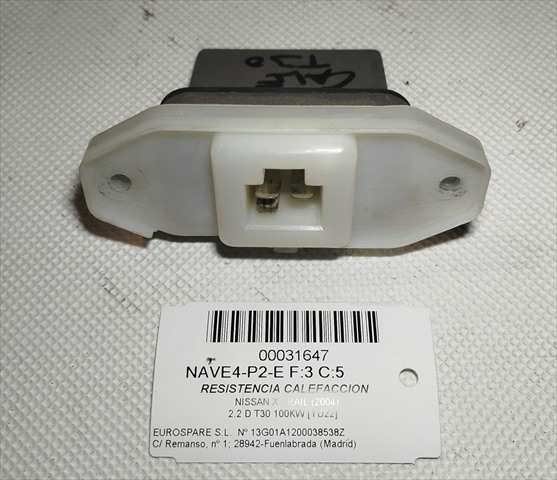 Calefacción Nissan X-Trail 2.2 D T30