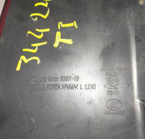 Foto 3ª: Piloto Trasero Izquierdo Ssangyong Kyron 200 XDI 141CV (2005)