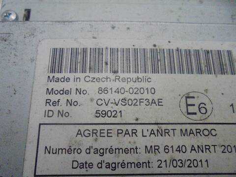 Foto 4ª: Pantalla Multifuncion Toyota Auris HYBRID ACTIVE 99CV 73KW [2ZR] (2013)