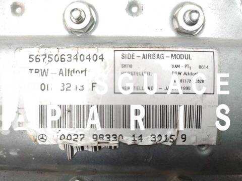 Foto 3ª: Airbag Rodilla Mercedes Clase S 220 S 320 CDI 220.025 220.125) 204CV (1998)