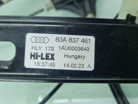 Foto 2ª: Elevalunas Eléctrico Delantero Izquierdo Audi Q3 35 TDI ADVANCED 150CV 110KW [DTSB] (2023)