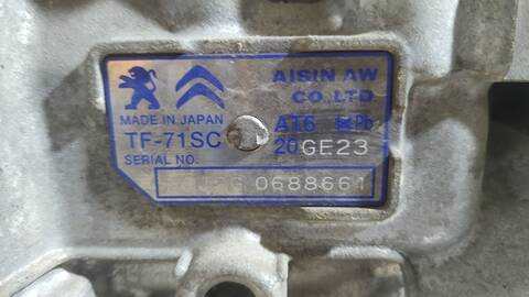 Foto 1ª: Caja Cambios Automatica Peugeot 308 STYLE 120CV 88KW AUT. [BH01] (2017)