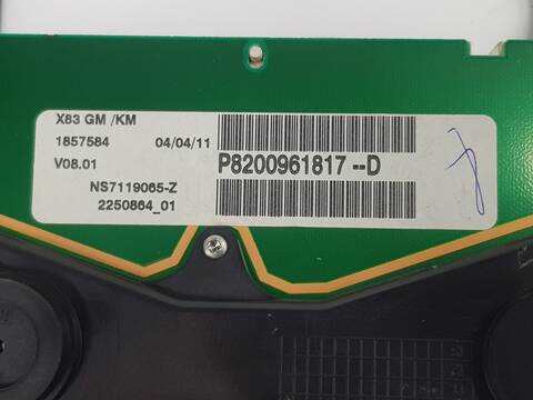 Foto 3ª: Cuadro de Instrumentos Opel Viva FURGON 2.7T L1H1 113CV 83KW (2006)