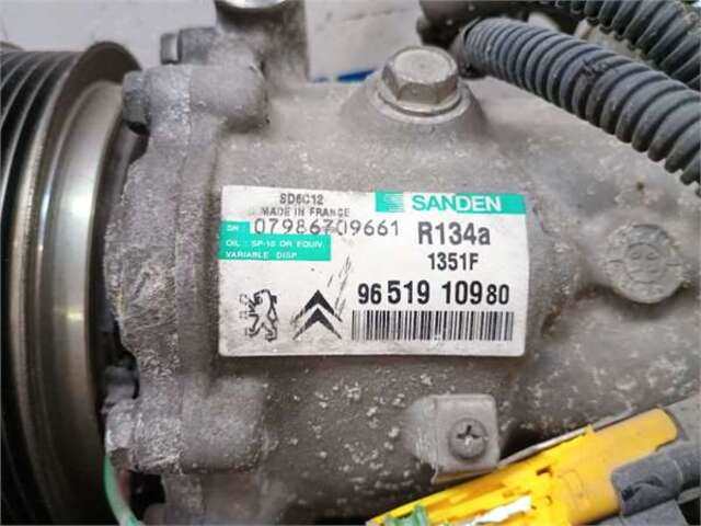 Foto 2ª: Compresor Aire Acondicionado Peugeot 307 1.6 XS [1.6 LTR. - 80 KW 16V CAT (NFU - TU5JP4)] [NFU / TU5JP4]