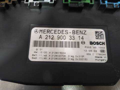 Foto 3ª: Caja Reles Fusibles Mercedes Clase C 160 C 220 CDI BLUEEFFICIENCY 204.002) 170CV 125KW [651911] (2012)
