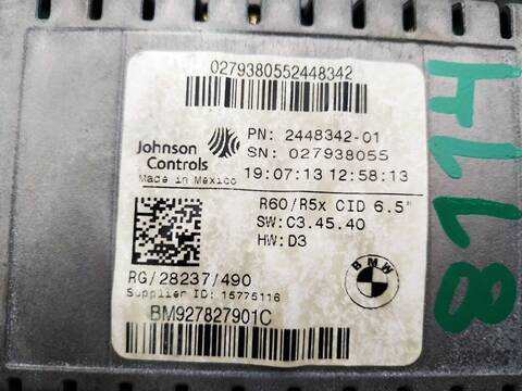 Foto 3ª: Cuadro de Instrumentos Mini Mini COOPER SD 143CV 105KW [N47C20A] (2013)