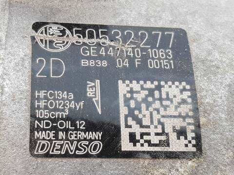 Foto 3ª: Compresor Aire Acondicionado Alfa Romeo Stelvio G SUPER Q4 5P [50053658] (2018)