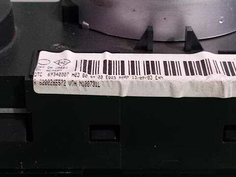 Foto 3ª: Mando Climatizador Renault Scenic 1.6 16V 113CV [K4M761] (2003)