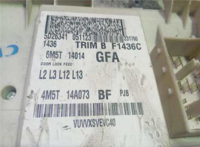 Caja Reles Fusibles Ford Focus 1.8 TDCI