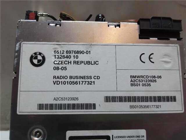 Foto 3ª: Sistema Audio Radio CD Mini Mini 1.4 ONE D [1.4 LTR. - 55 KW 16V TURBODIESEL CAT] [1ND]