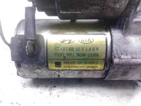 Foto 2ª: Motor de Arranque Hyundai i40 1.7 CRDI [D4FD] (2012)