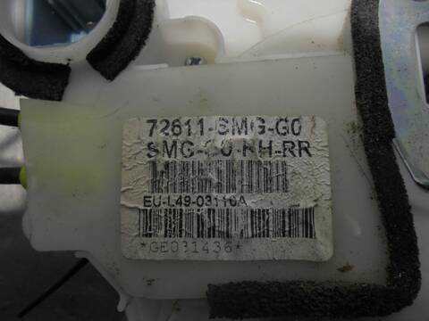 Foto 4ª: Cerradura Puerta Trasera Derecha Honda Civic 2.2 I-CTDI COMFORT BERLINA 140CV 103KW [N22A2] (2008)